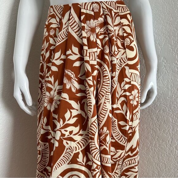 JOIE Skirt Pleated Front Ruffle Hem Faux Wrap Size XS • NEW WITH TAGS • - Picture 3 of 13